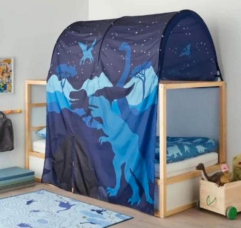 Ikea kura dino bedtent, Kinderen en Baby's, Kinderkamer | Stapelbedden en Hoogslapers, Zo goed als nieuw, Halfhoogslaper, Ophalen of Verzenden