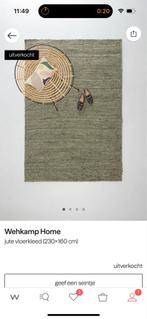 Wehkamp Vloerkleed Donkergroen - Schoon!, Ophalen, 150 tot 200 cm, 200 cm of meer, Zo goed als nieuw