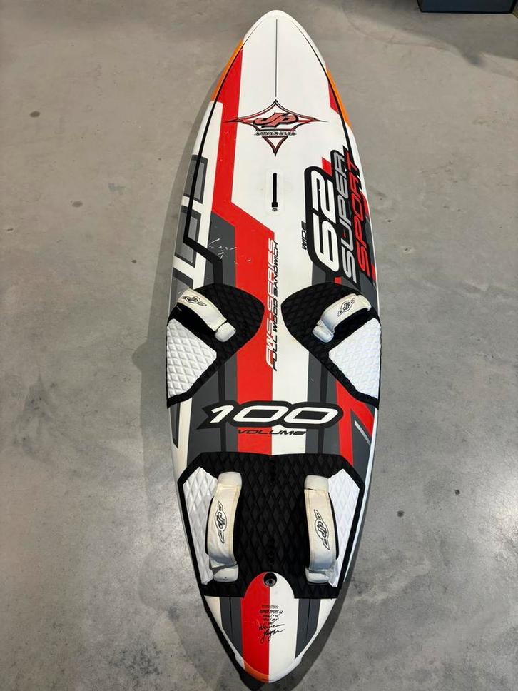 JP Supersport Full Wood Sandwich 100 / Ideaal Defi board!, Watersport en Boten, Windsurfen, Gebruikt, Plank, Minder dan 250 cm