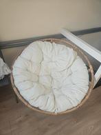 Rotan Kuipstoel met Kussen, Ophalen, Gebruikt, Bruin, Bohemian