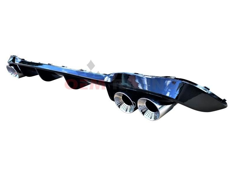 Diffuser geschikt voor GOLF 8 | 8R-Look | 2020-2024 | chrome, Ophalen of Verzenden