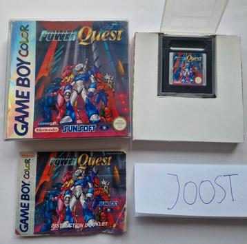 Power Quest Gameboy color compleet  beschikbaar voor biedingen