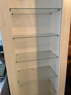 Vitrinekast 10 glazen lagen!, Ophalen, Met plank(en), Minder dan 50 cm, Gebruikt