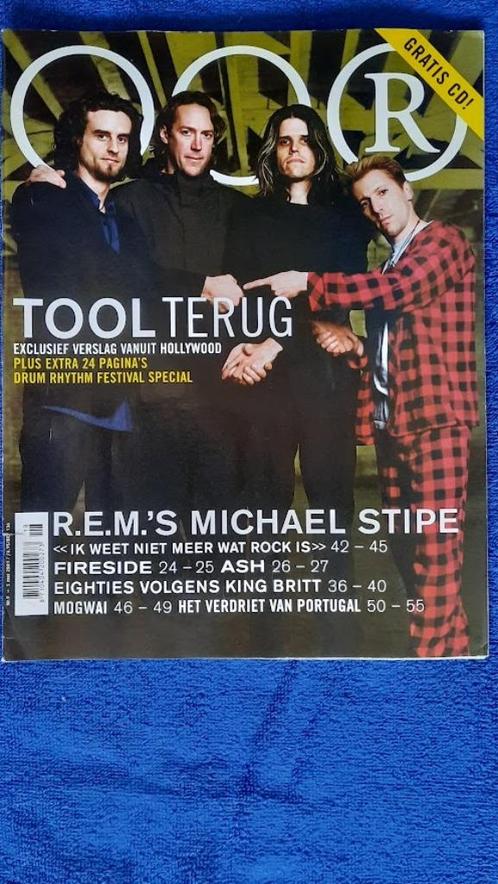 OOR 9-2001 Tool Drum Rythm Festival Michael Stipe R.E.M. Fir, Boeken, Tijdschriften en Kranten, Zo goed als nieuw, Muziek, Film of Tv
