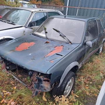 Bod gevraagd Peugeot 205 1.9 GTI U9 1993 Groen beschikbaar voor biedingen
