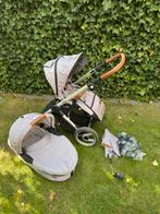 Mutsy Evo Urban Nomad, light gray, Kinderen en Baby's, Kinderwagens en Combinaties, Ophalen, Gebruikt, Combiwagen, Met reiswieg