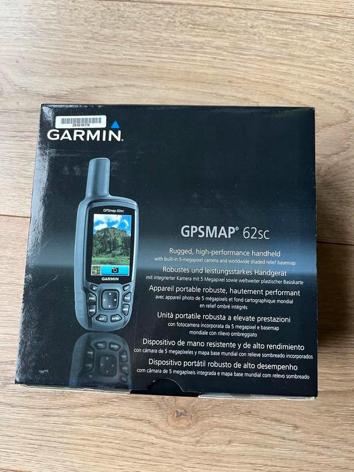 Garmin GPSmap 62sc, Sport en Fitness, Bergsport en Wandelen, Gebruikt, Navigatie of Gps, Ophalen of Verzenden