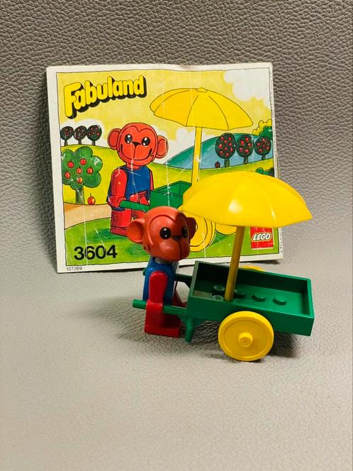 Lego Fabuland 3604 | Marc Monkey | Complete set, Kinderen en Baby's, Speelgoed | Duplo en Lego, Zo goed als nieuw, Lego, Complete set