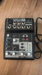 Behringer Behringer xenyx 502 mengpaneel, Muziek en Instrumenten, Ophalen of Verzenden, Gebruikt, Minder dan 5 kanalen, Microfooningang