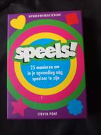 Speels! - Steven Pont, Boeken, Ophalen of Verzenden, Zo goed als nieuw, Steven Pont