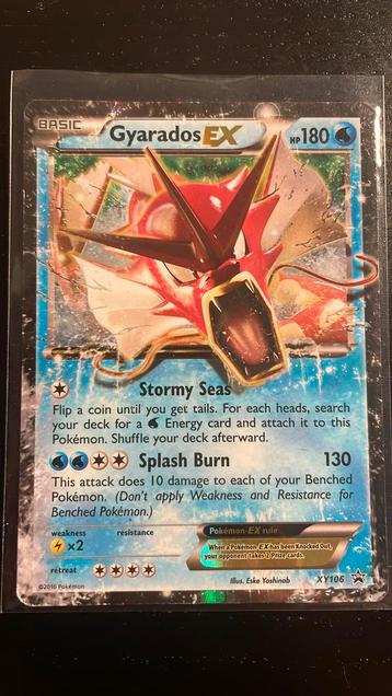 Gyarados-EX XY106 beschikbaar voor biedingen