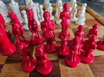 Vintage schaakstukken in prima staat., Ophalen of Verzenden