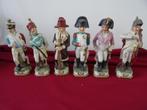 Napoleon Bonaparte beeld militairen beeldjes soldaten 6x, Ophalen of Verzenden, Landmacht, Overige gebieden, Miniatuur of Beeldje