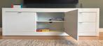 Luxe Italiaans TV-meubel Cantomobili – Hoogglans wit – 200cm, Ophalen, Gebruikt, Modern itaiaans design, 200 cm of meer