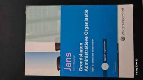 E.O.J. Jans - B Processen en systemen, Boeken, Economie, Management en Marketing, Zo goed als nieuw, Management, Ophalen of Verzenden
