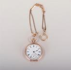 Verguld Waltham zakhorloge, Antiek en Kunst, Antiek | Klokken, Ophalen of Verzenden