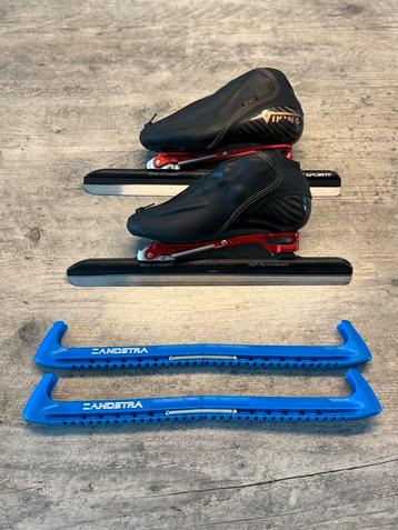 Klapschaatsen Viking Bronze met EHS onderstel maat 37 beschikbaar voor biedingen