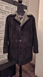 Lammy Coat, maat 54, Pierre Cardin, Zwart, Overige maten, Ophalen of Verzenden