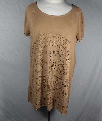 Apart bruin dames t-shirt.Mt S.Merk H&M beschikbaar voor biedingen