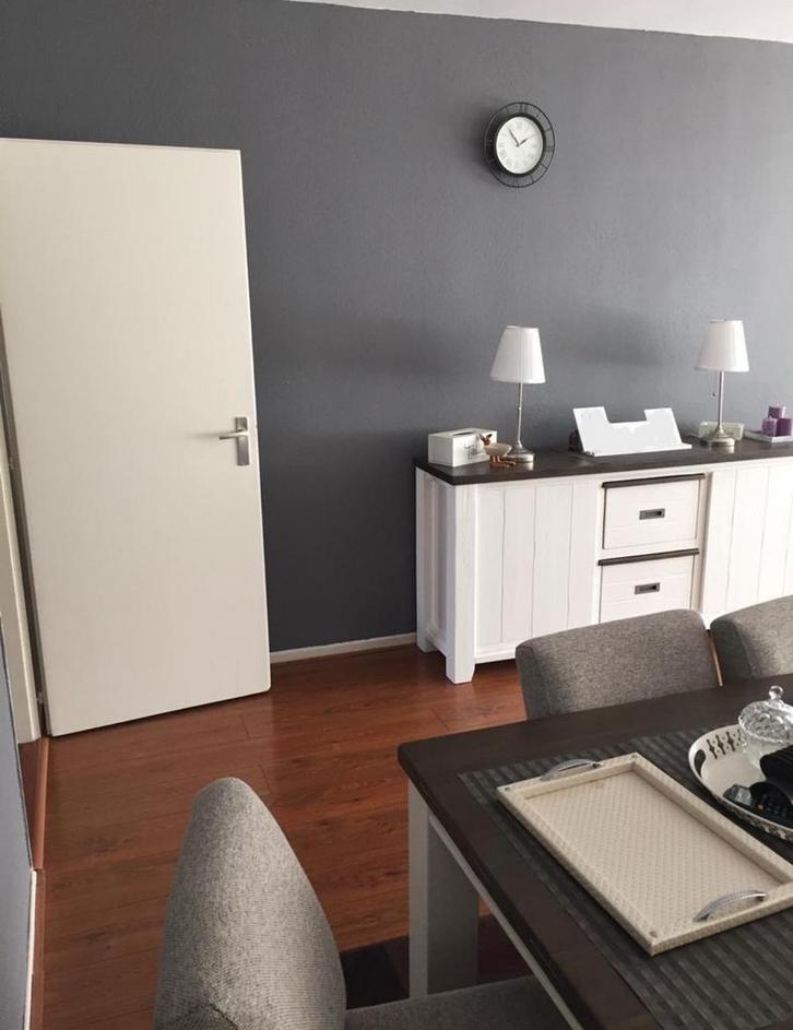 Complete Woonkamer Set met bank van echt leer, Huis en Inrichting, Kasten | Dressoirs, Gebruikt, 150 tot 200 cm, 25 tot 50 cm