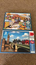 2 mooie puzzels, Ophalen of Verzenden, Zo goed als nieuw