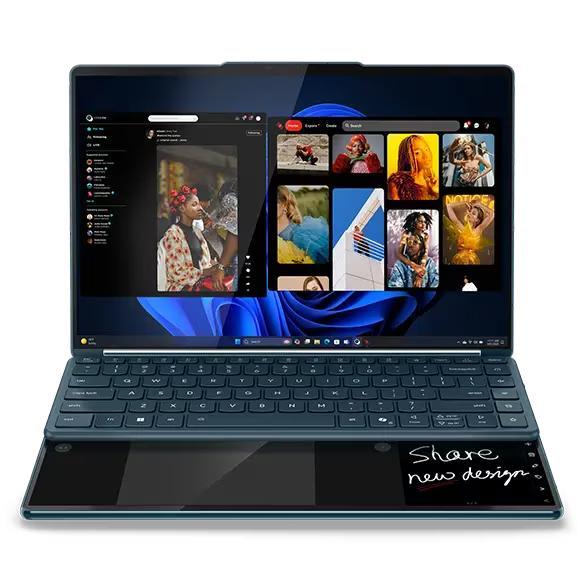 Lenovo yoga book 9i ULTRA 7, Computers en Software, Windows Laptops, Nieuw, 14 inch, SSD, 4 Ghz of meer, 32 GB, Met touchscreen