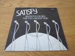 Satisfy - For The Longest Time 1986 Indisc Belgie Single, Ophalen, Gebruikt, 7 inch, Single