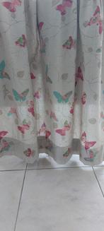 4 gordijnen vlinders kinderkamer, Ophalen of Verzenden, Zo goed als nieuw, 200 cm of meer, 200 cm of meer