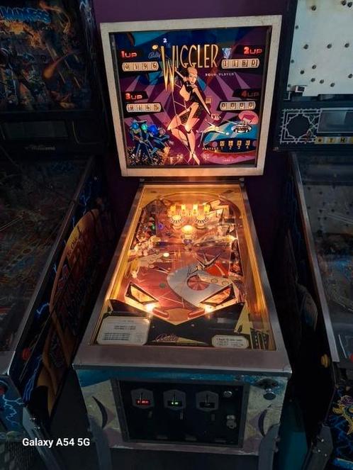 Originele mooie Wiggler flipperkast van Bally, Verzamelen, Automaten | Flipperkasten, Zo goed als nieuw, Bally, Ophalen of Verzenden