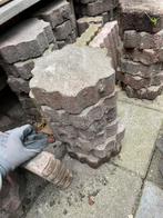 Tegels (sierlijke hoeken , passen in elkaar) 50 stuks, Tuin en Terras, Ophalen, Gebruikt, Beton, Terrastegels