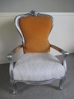 Fauteuil antiek / barok * stoffeer projectje *, Antiek en Kunst, Antiek | Meubels | Stoelen en Banken, Ophalen