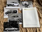 1990 Opel Parijs persmap folder Calibra, Omega, Senator, Verzenden, Zo goed als nieuw, Opel
