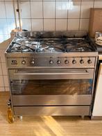 Smeg SNLK916MFX9 gasfornuis, Ophalen, Gebruikt, 60 cm of meer, Grill