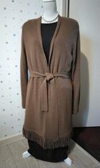 Nieuw,  Gerry Weber,  lang camel- bruinachtig vest, mt 40-42, Bruin, Maat 42/44 (L), Nieuw, Ophalen of Verzenden