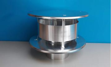 Rookgaskap 200mm aluminium blank Nelson Burgerhout beschikbaar voor biedingen