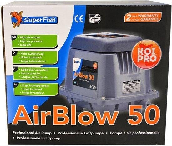 SuperFish Koi Pro Air-Blow, Ophalen of Verzenden, Nieuw, Vijverpomp