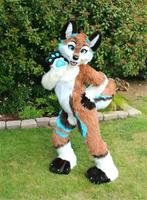 Hond Fursuit Honden Furry Suit Fur Suit Pak Harig Cosplay, Verzenden, Nieuw, Overige typen