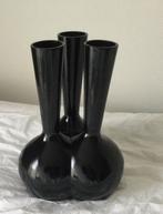 Van Roon zwarte aluminium toetervaas 44cm, Ophalen, Overige materialen, Overige kleuren, Zo goed als nieuw