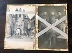 Vintage fotohouder voor 2 foto’s van karton, Ophalen of Verzenden, Zo goed als nieuw
