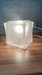Ikea Iviken Ice Cube lamp, Ophalen of Verzenden, Zo goed als nieuw, Glas, Minder dan 50 cm