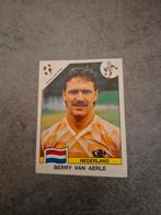 Panini sticker WK 90 Italia. Berry van Aerle Nederland., Verzenden, Zo goed als nieuw, Sticker