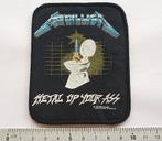 Metallica  mooie  vintage 1987 metal up your ass patch 89, Verzenden, Nieuw, Kleding