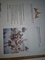 2 Eftelingtickets geldig tot en met 31 December, Twee personen, Ticket of Toegangskaart