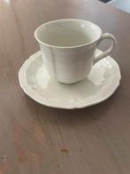 Villeroy & Boch Manoir kop en schotel (8 stuks), Ophalen, Zo goed als nieuw, Effen, Kop(pen) en/of Schotel(s)