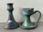 Adrie Moerings kandelaar en vaas keramiek, Antiek en Kunst, Ophalen of Verzenden, Keramiek of Aardewerk