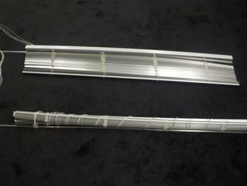 2x GAMMA aluminium jaloezie 25 mm grijs 100x180 cm (bxh) beschikbaar voor biedingen