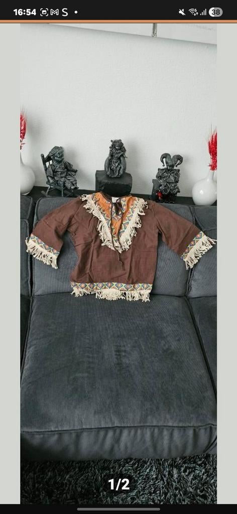 Verkleedkleren / Cowboy kleding - Maat 116, Kinderen en Baby's, Carnavalskleding en Verkleedspullen, Ophalen of Verzenden, Zo goed als nieuw