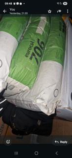 Voeg Eurocol 706 3 zakken  nieuw, 5 tot 10 liter, Nieuw, Ophalen of Verzenden, Verf