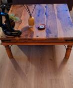 Koloniale Salontafel 100x100cm, Huis en Inrichting, Tafels | Salontafels, Ophalen