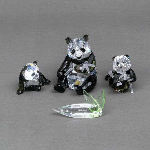 Swarovski  Endangered Wildlife 2008 Pandaberen, Verzamelen, Swarovski, Nieuw, Figuurtje, Ophalen of Verzenden